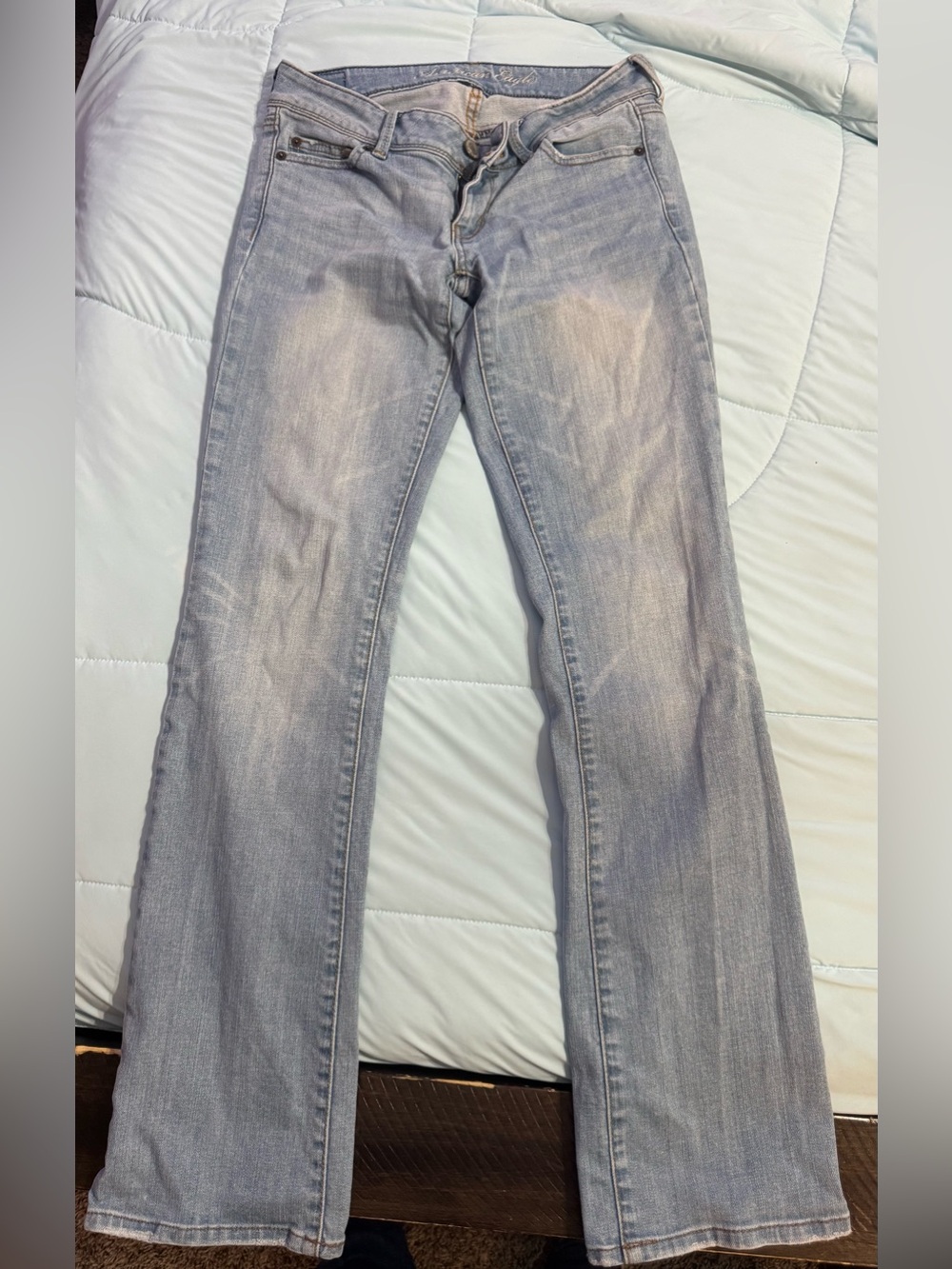 American Eagle Outfitters Light Wash Flare Jeans